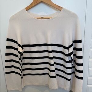 Uniqlo Classic White Knit Top casual daily wear
